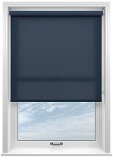 Roma (FR), Dark Blue - Roller Blind